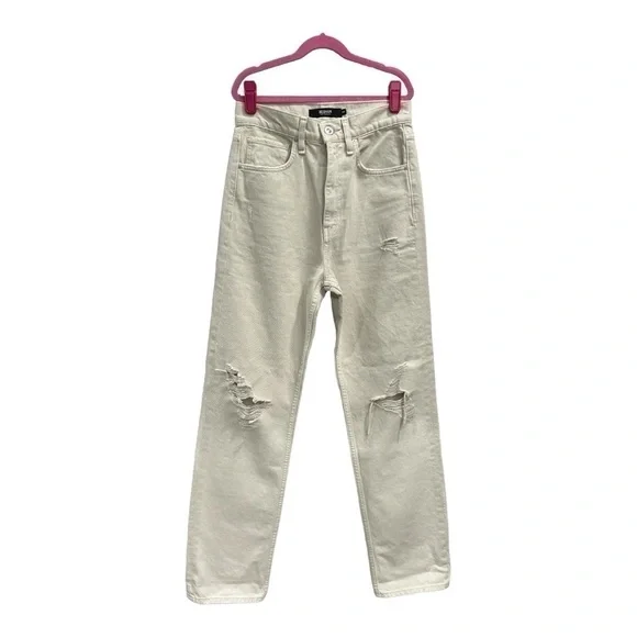 HUDSON jeans Jade High-Rise Straight Loose Fit Jean size 24